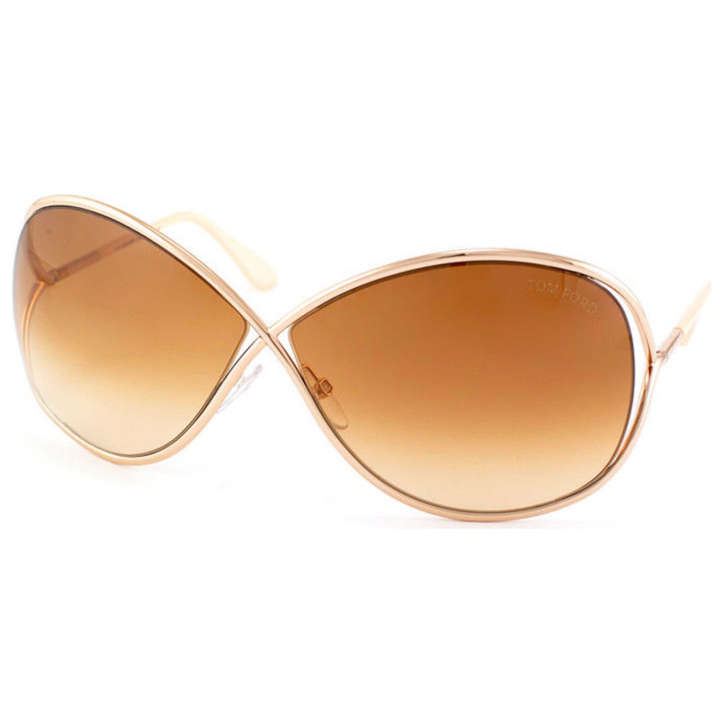 Front view of Tom Ford Miranda Men's Sunglasses TF-130-28F