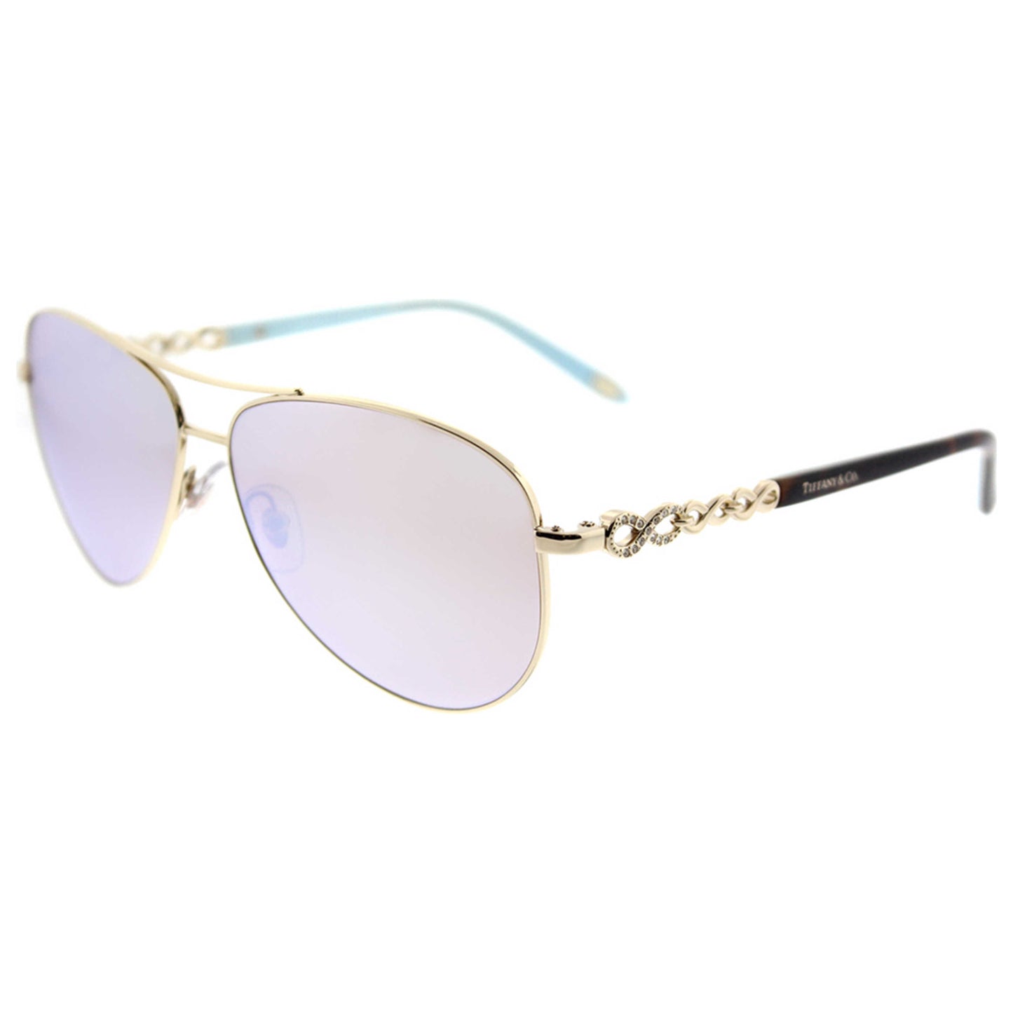 Front view of Tiffany & Co. Fashion Women's Sunglasses TF-3049B-609164