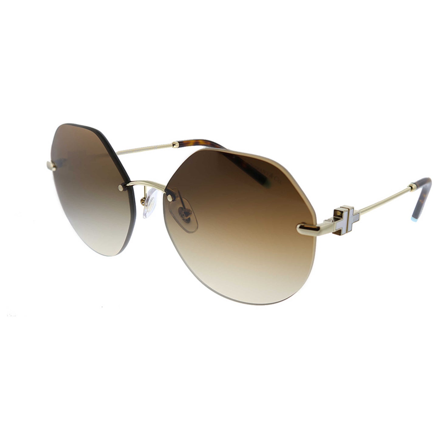 Front view of Tiffany & Co. Fashion Women's Sunglasses TF-3077-60213B