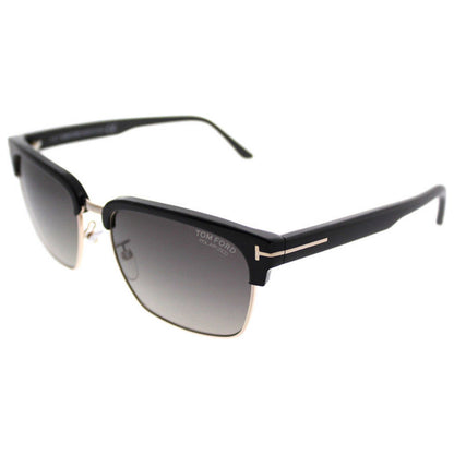 Front view of Tom Ford River Unisex Sunglasses TF-367-01D