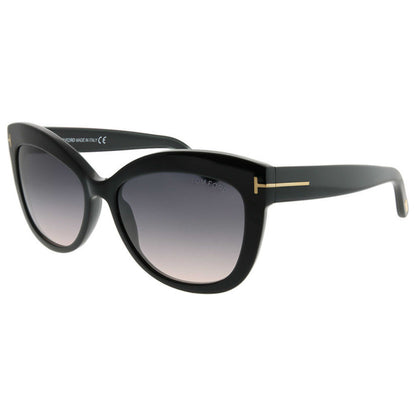 Front view of Tom Ford Alistair Unisex Sunglasses TF-524-01B