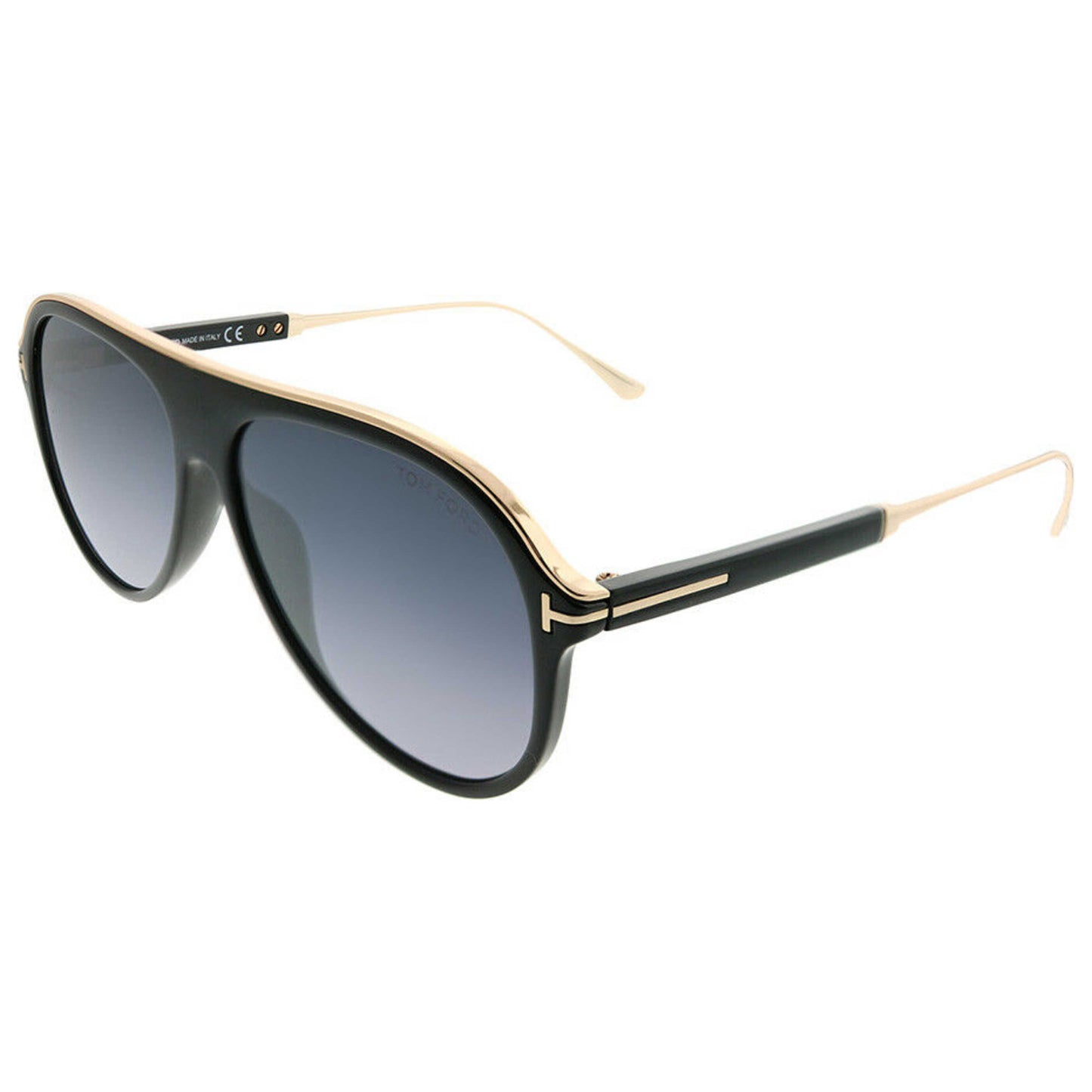 Front view of Tom Ford Nicholai Unisex Sunglasses TF-624-01C