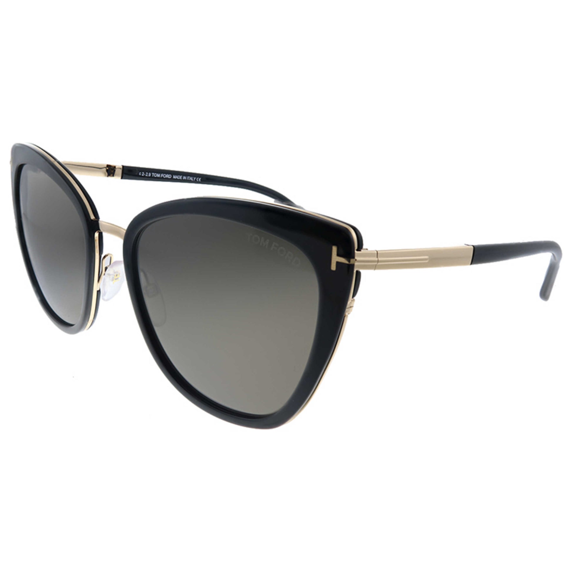 Front view of Tom Ford Simona Unisex Sunglasses TF-717-01A