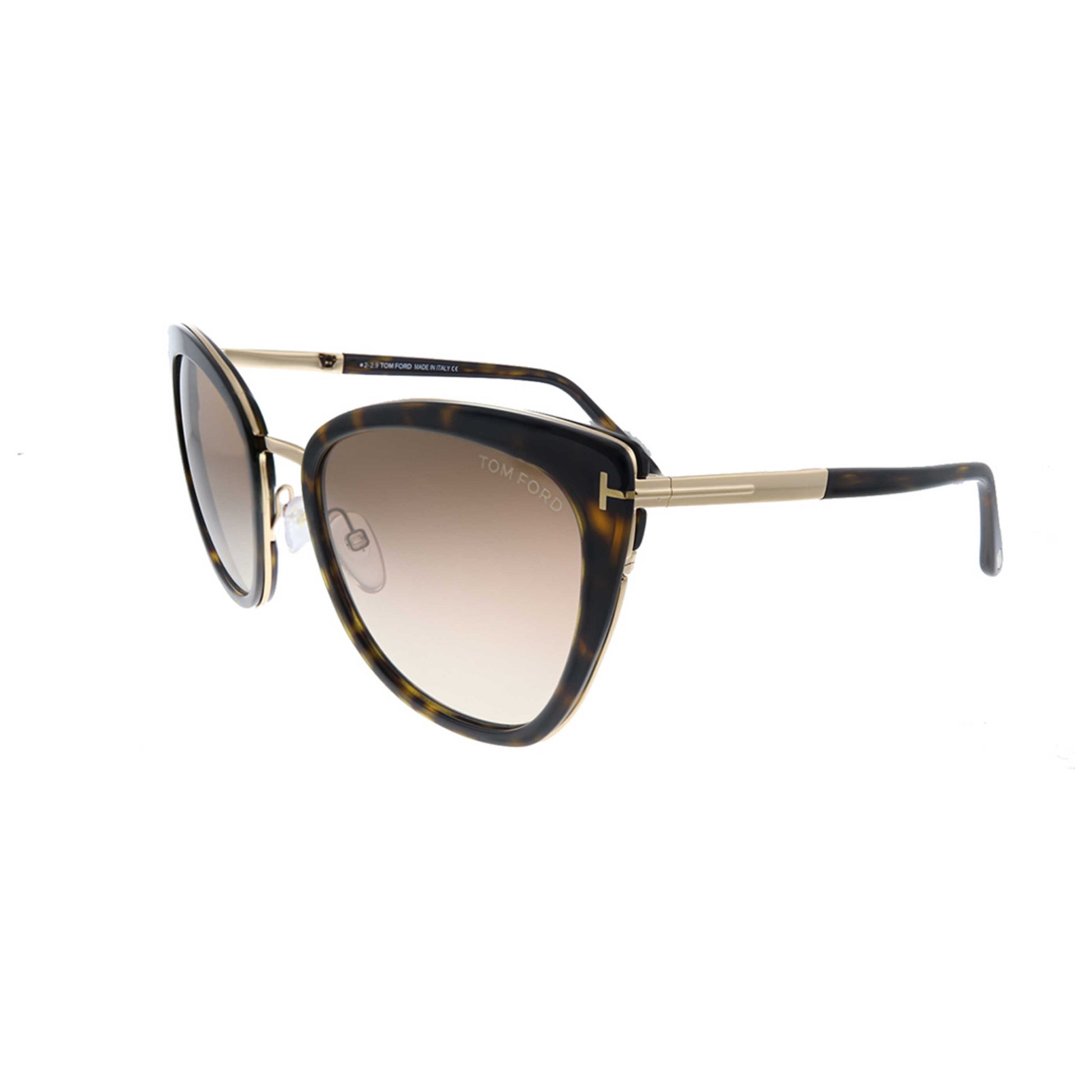 Front view of Tom Ford Simona Unisex Sunglasses TF-717-52F