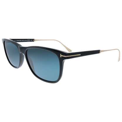 Front view of Tom Ford Caleb Unisex Sunglasses TF-813-01V