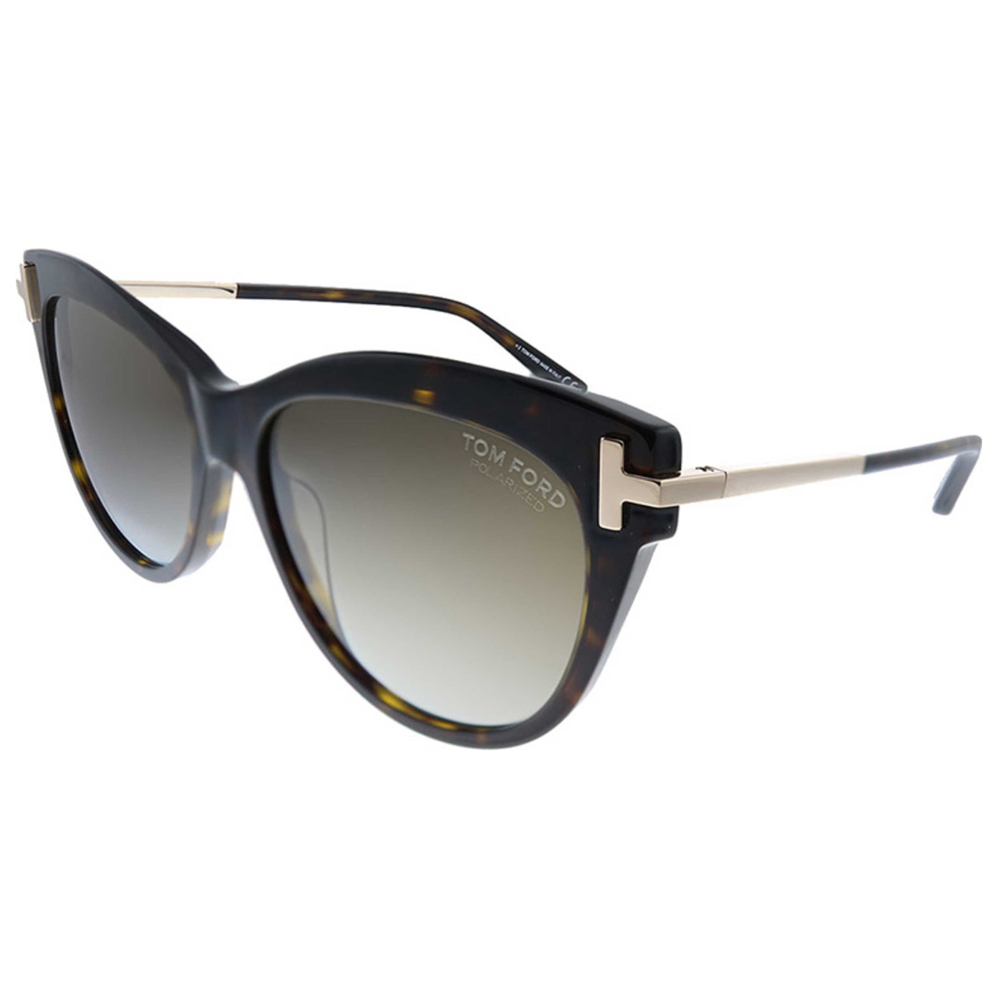 Front view of Tom Ford Kira Women's Sunglasses TF-821-52H