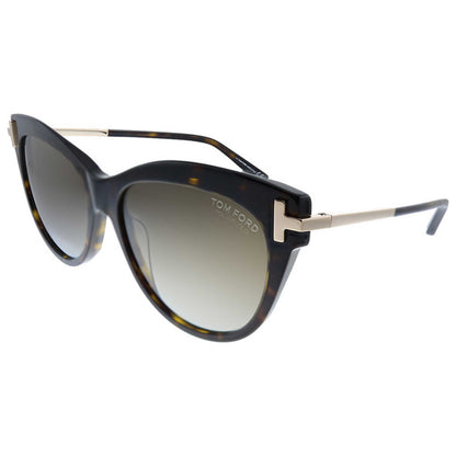 Front view of Tom Ford Kira Women's Sunglasses TF-821-52H