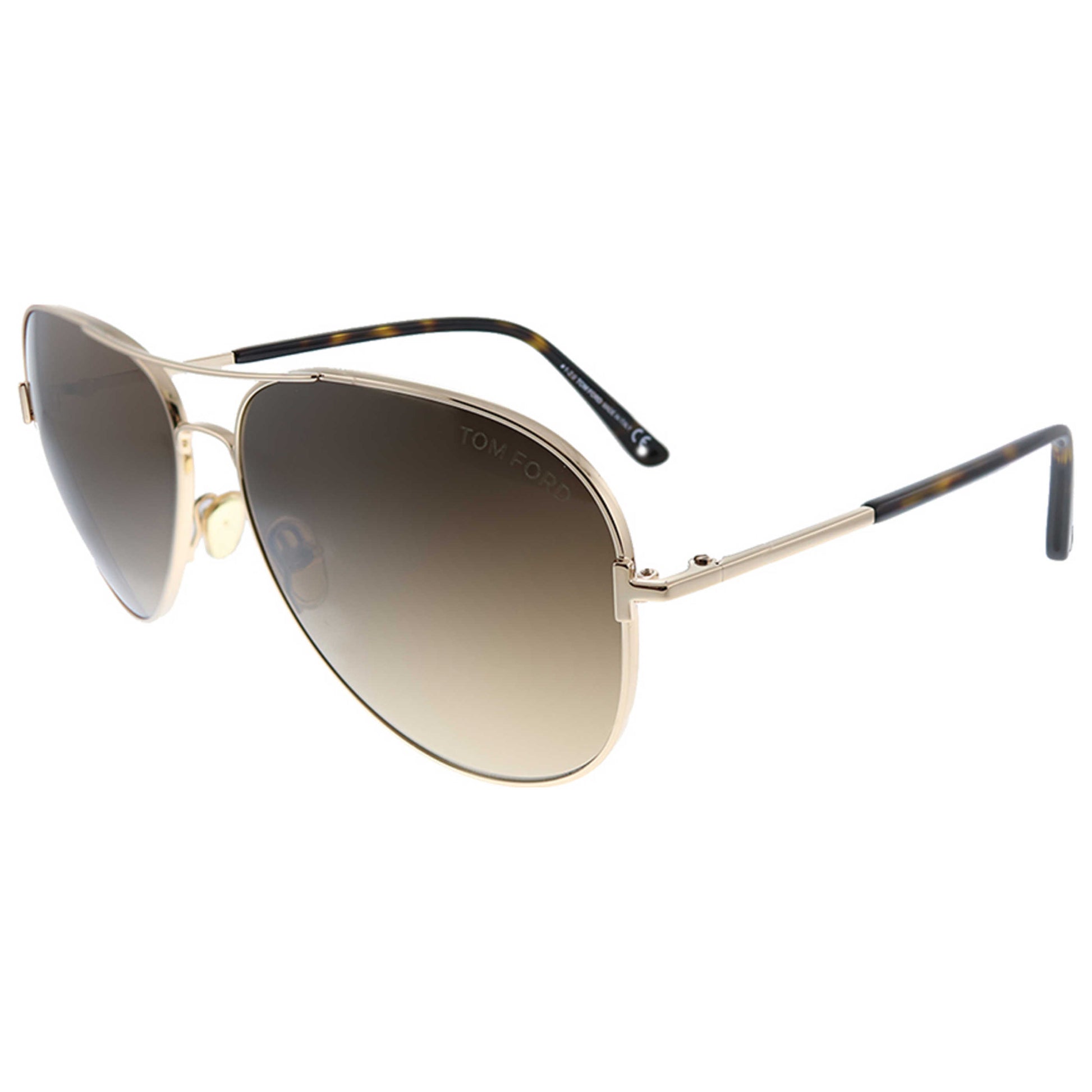 Front view of Tom Ford Clark Unisex Sunglasses TF-823-28F-59