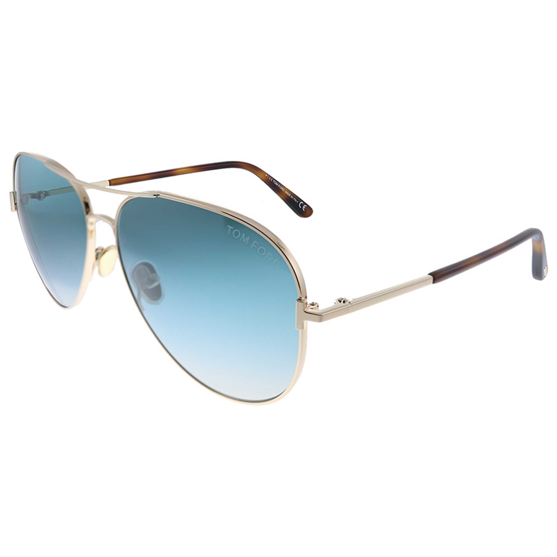 Front view of Tom Ford Clark Unisex Sunglasses TF-823-28P-61