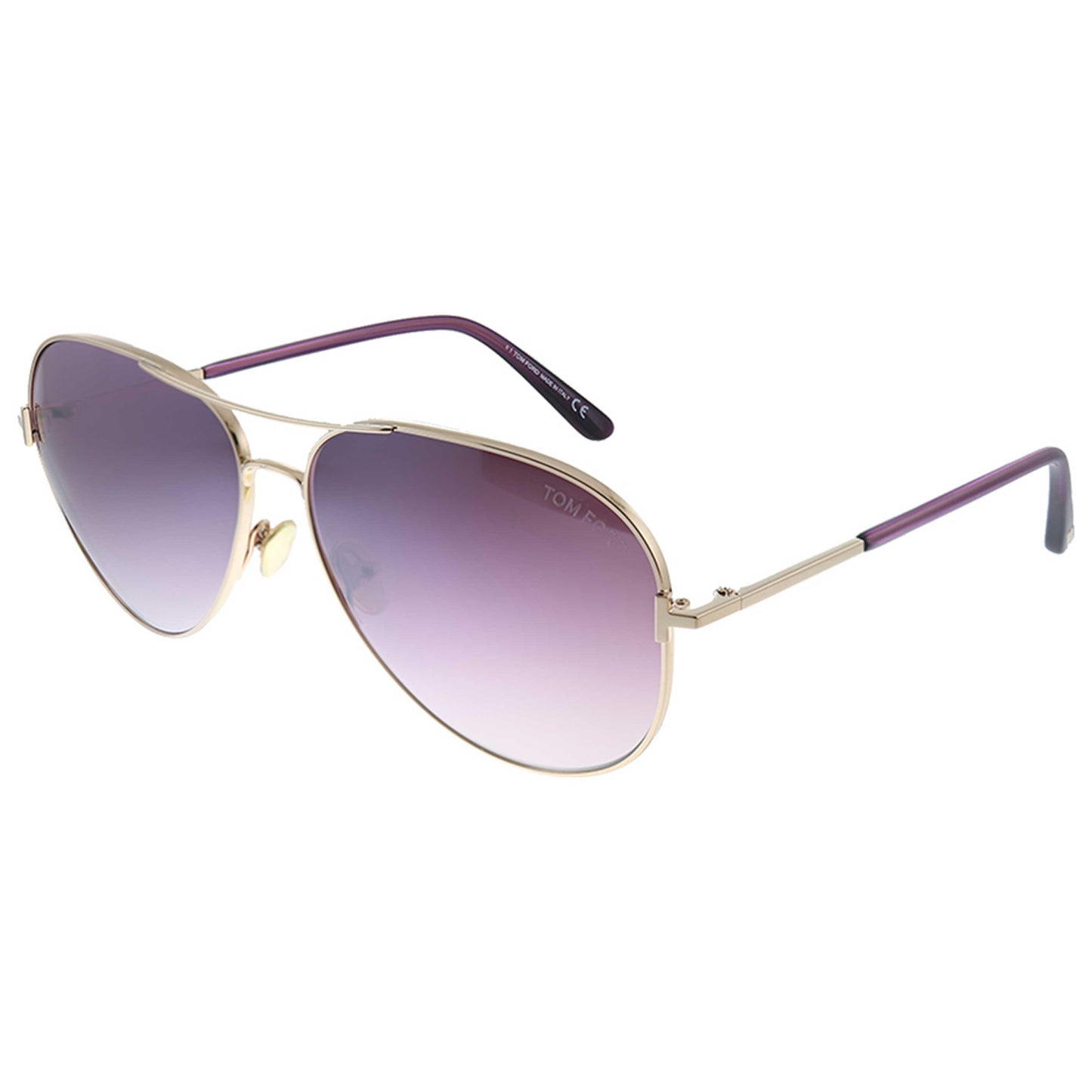 Front view of Tom Ford Clark Unisex Sunglasses TF-823-28U-59