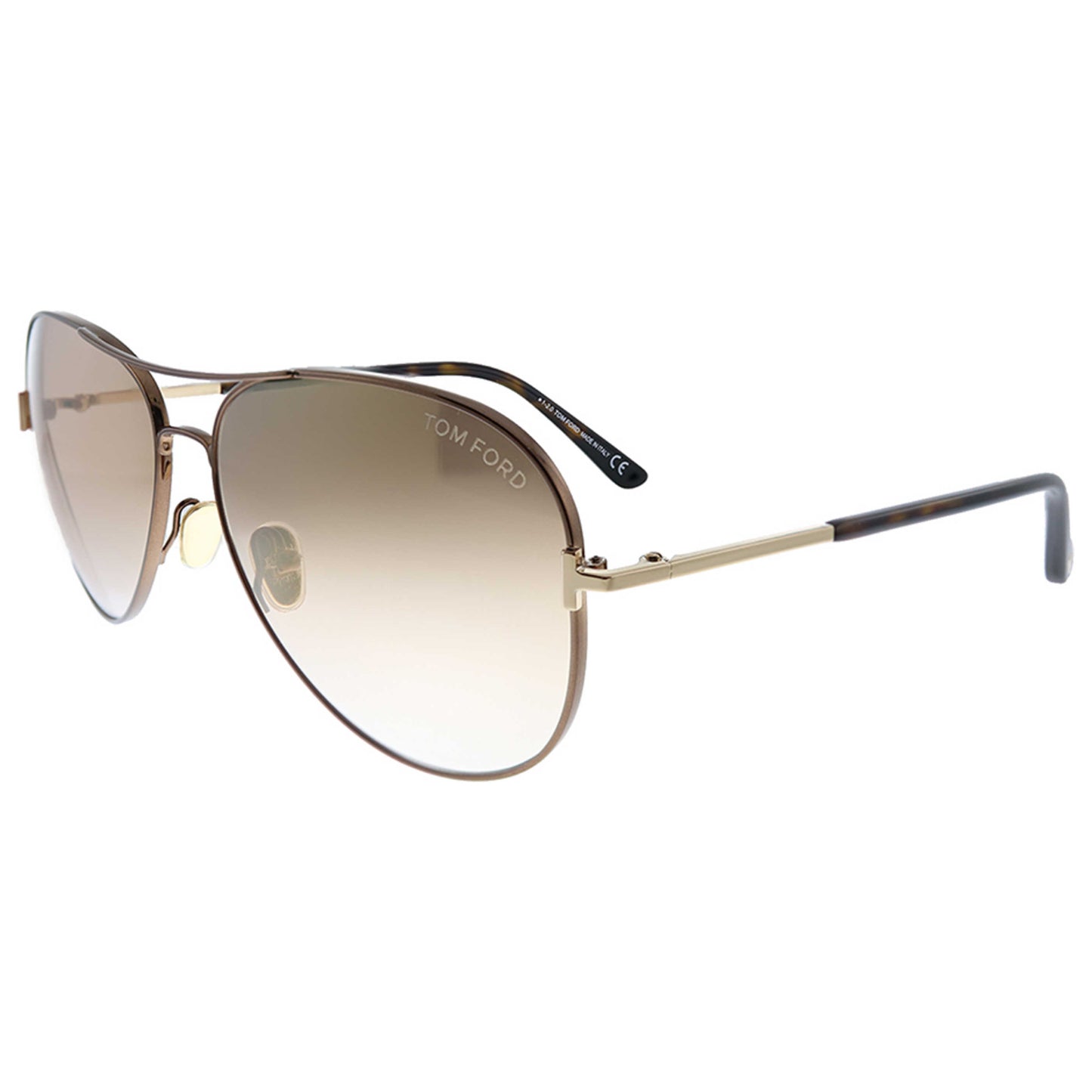 Front view of Tom Ford Clark Unisex Sunglasses TF-823-48G-61