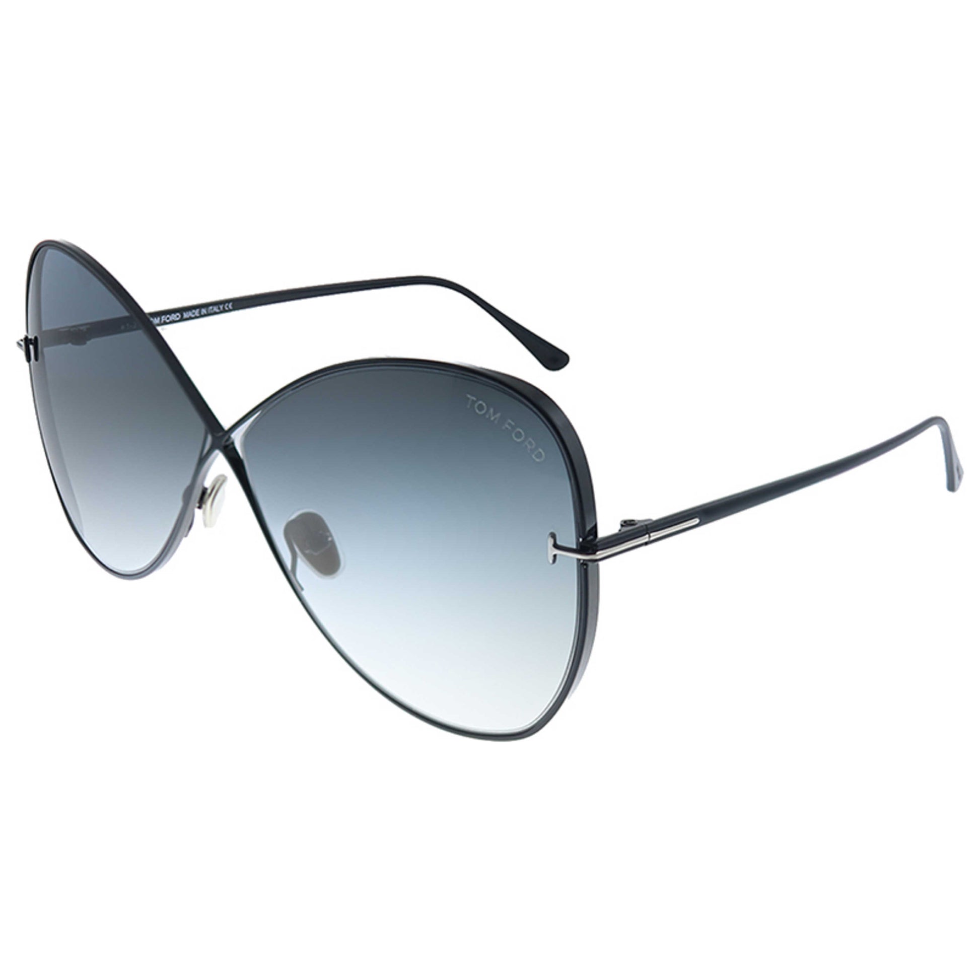 Front view of Tom Ford Nickie Women's Sunglasses TF-842-01B