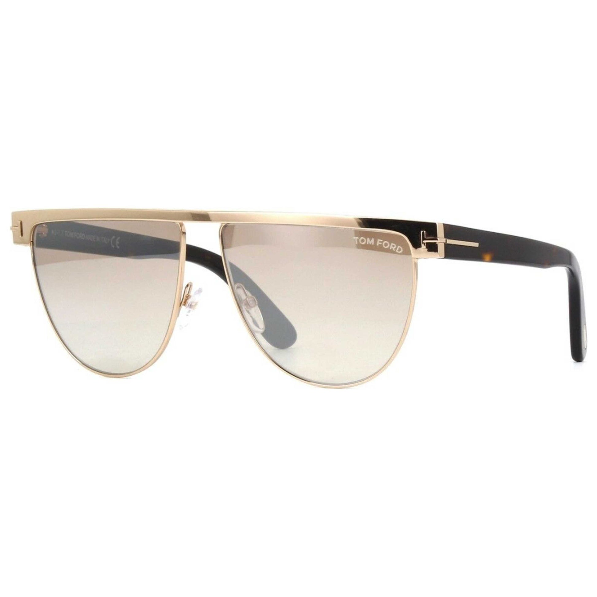 Front view of Tom Ford Fashion Women's Sunglasses TF-FT057028G60