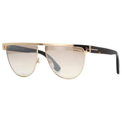Front view of Tom Ford Fashion Women's Sunglasses TF-FT057028G60