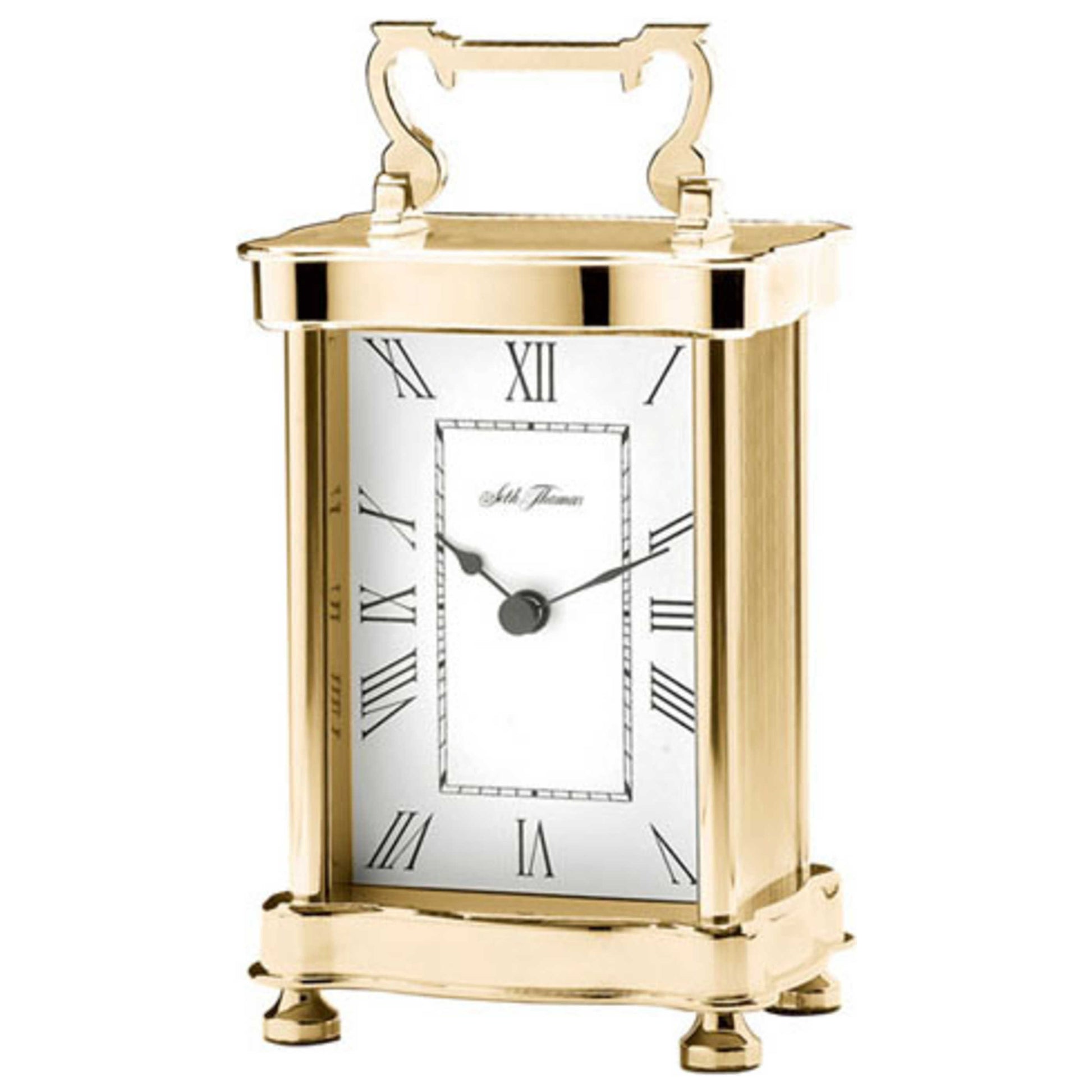 Front view of Seth Thomas Desk Clock Quartz Clock TGO001352