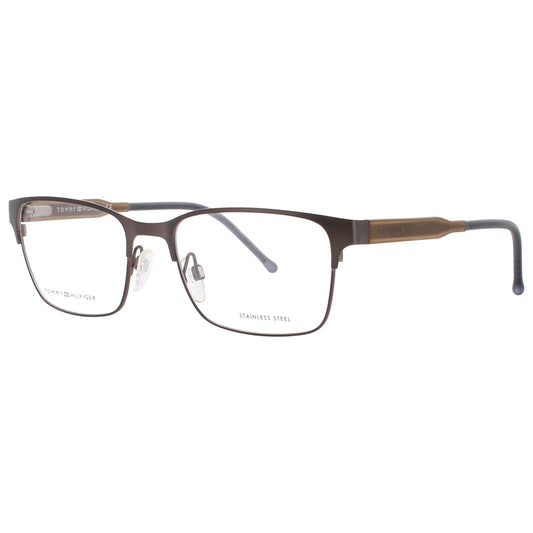 Front view of Tommy Hilfiger Men's Eyeglasses TH-TH-1396-R1X-53