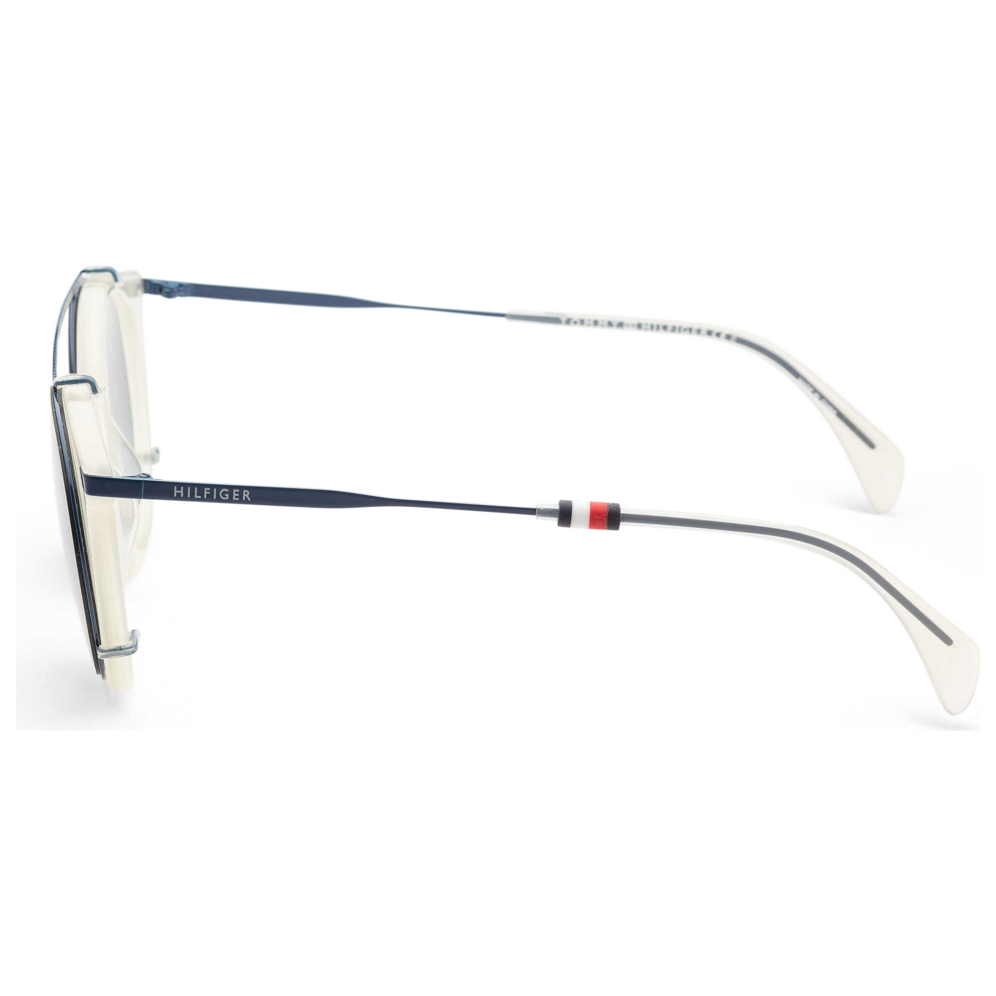 Left view of Tommy Hilfiger Fashion Men's Sunglasses TH1475CLP-0VK6-99