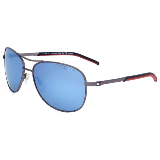 Front view of Tommy Hilfiger Men's Sunglasses TH2023-S-R80-59
