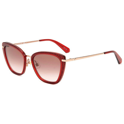 Front view of Kate Spade Fashion Women's Sunglasses THELMA-G-S-0C9A-HA