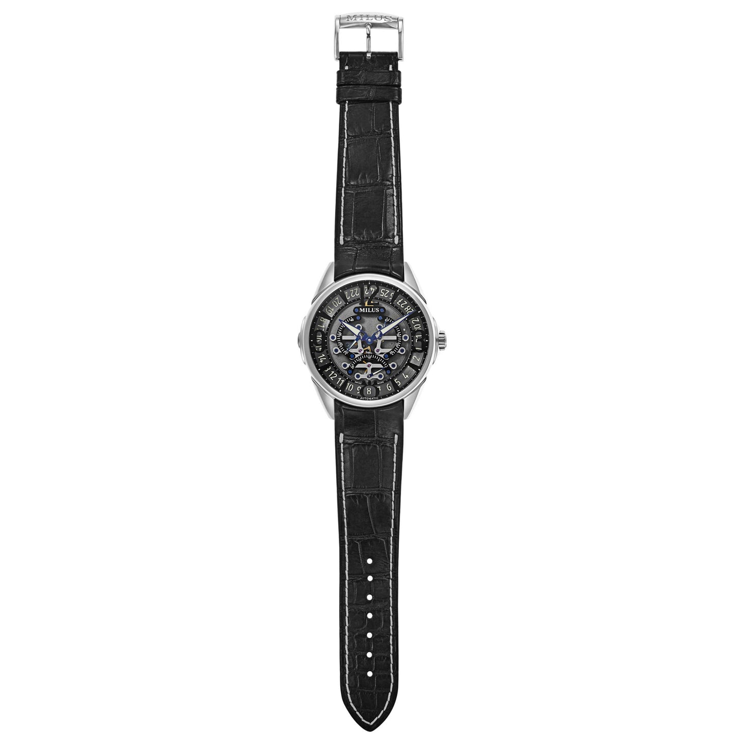 Milus Tri Retrograde Men's Automatic Watch TIRI002 - Image #8