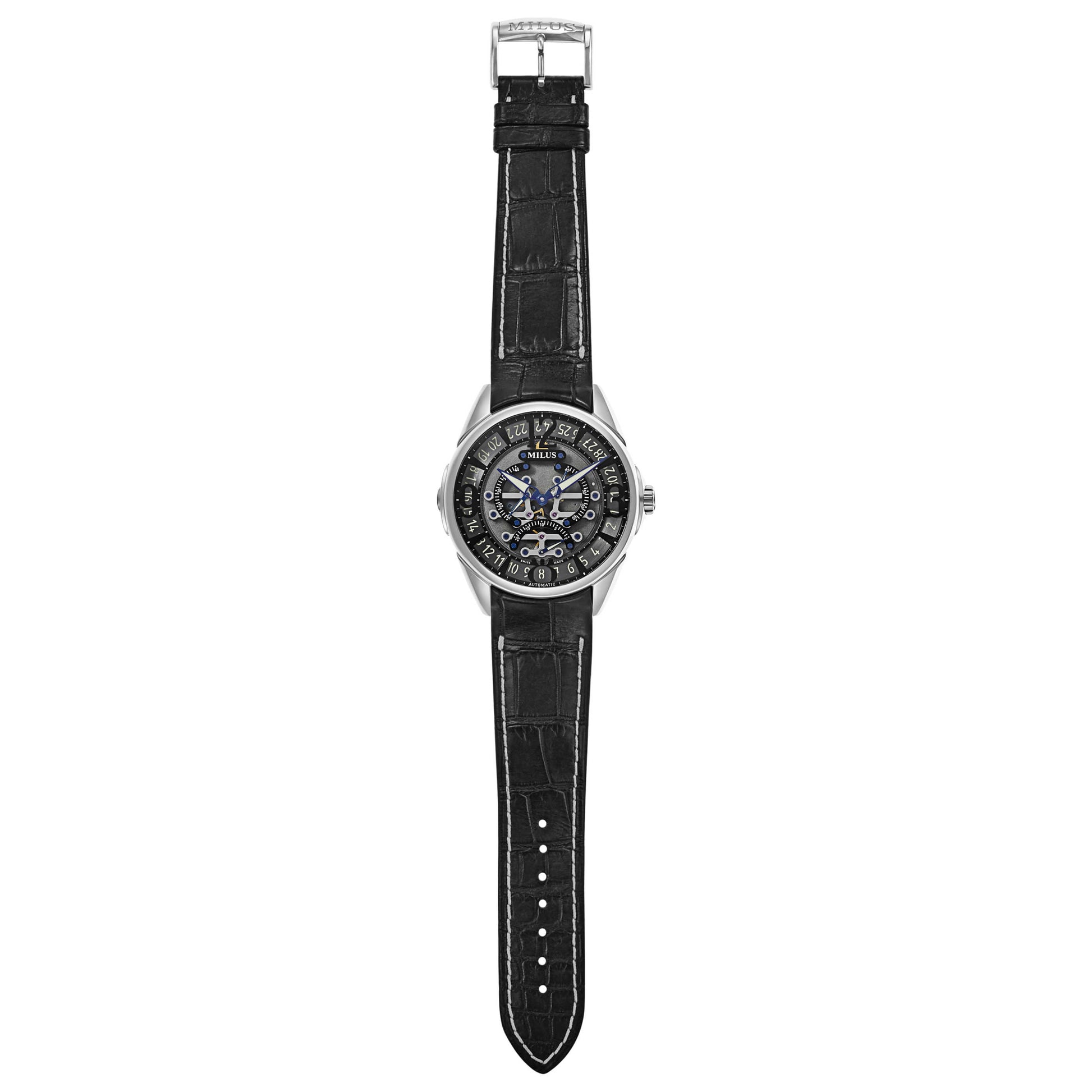 Milus Tri Retrograde Men's Automatic Watch TIRI002 - Image #8