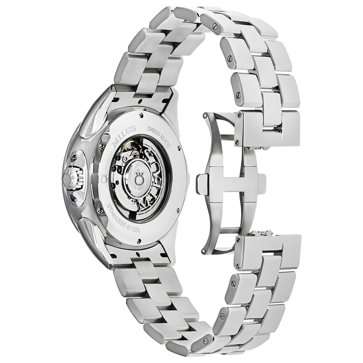 Milus Tri Retrograde Men's Automatic Watch TIRI011 - Image #7