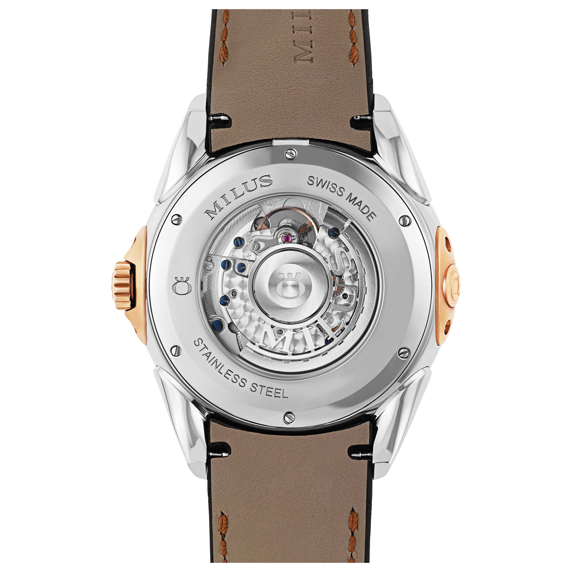Milus Tri Retrograde Men's Automatic Watch TIRI021 - Image #2