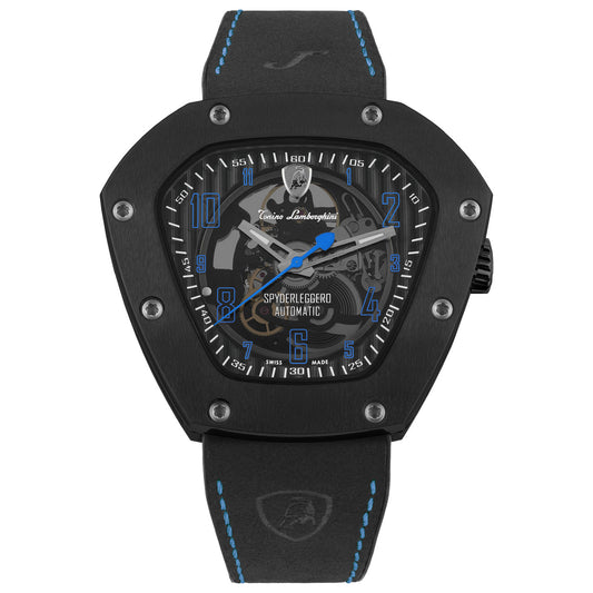 Front view of Tonino Lamborghini Spyderleggero Men's Automatic Watch TLF-T06-4