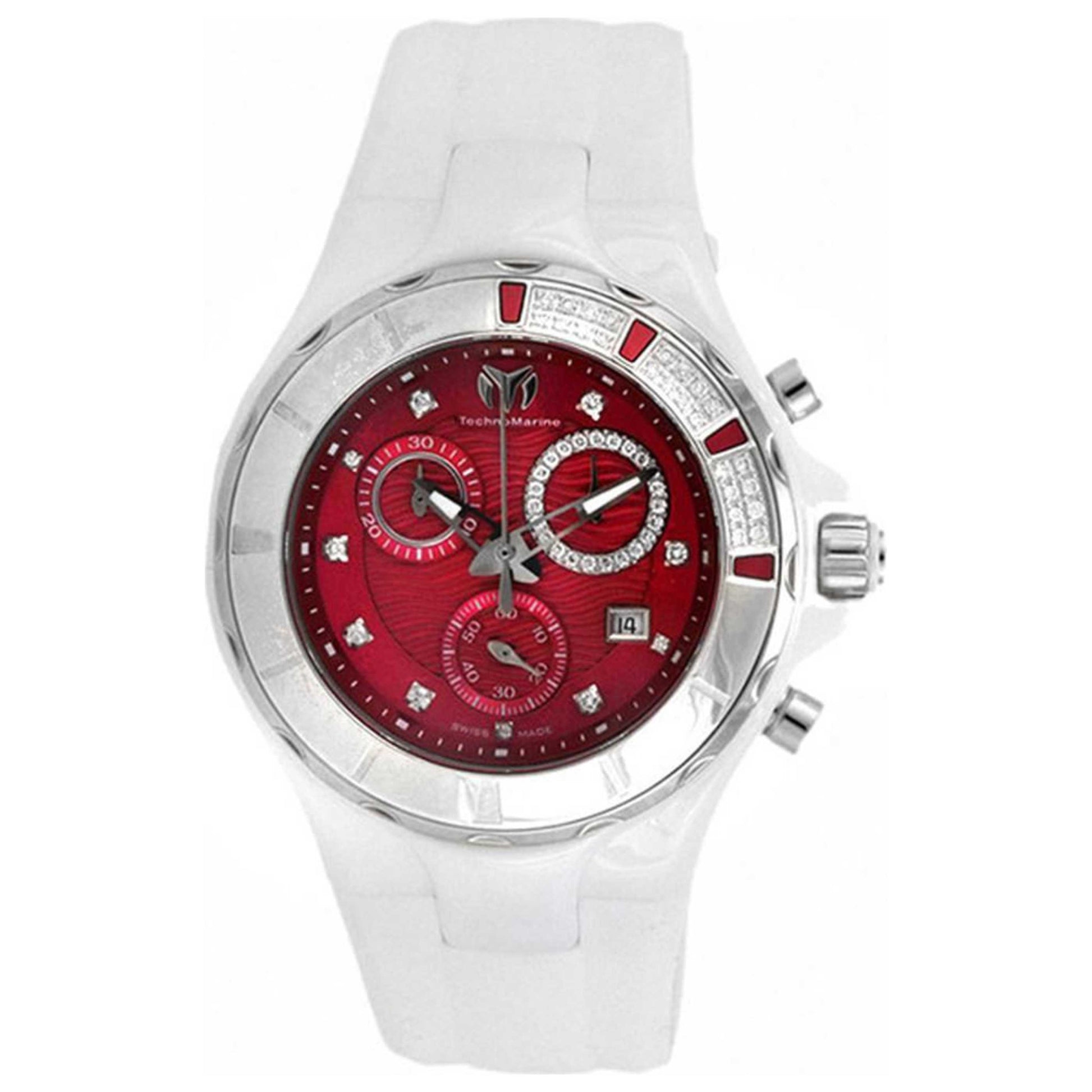 Front view of TechnoMarine Cruise Women's Swiss Quartz (Battery-Powered) Watch TM-110078