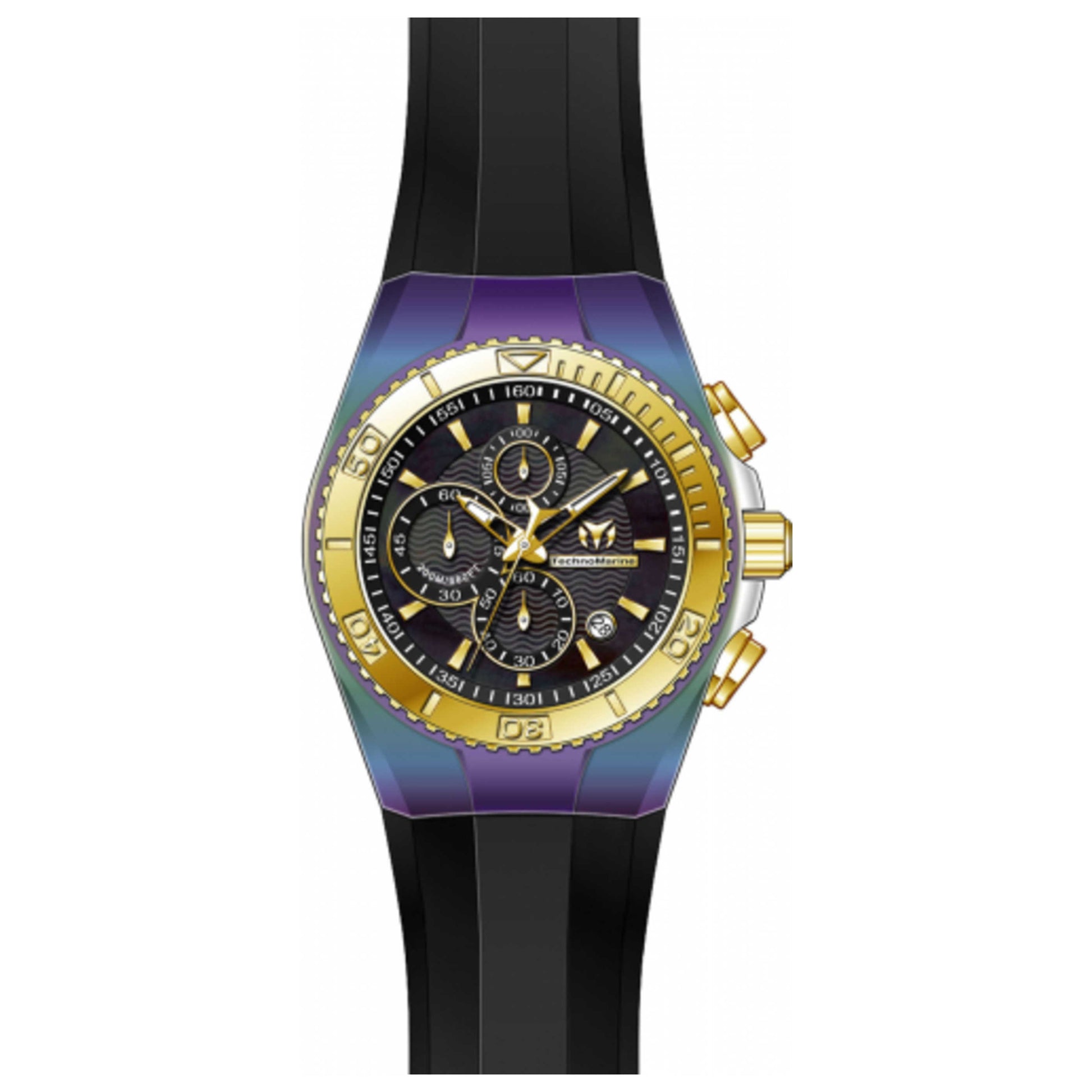 Front view of TechnoMarine Classic Men's Quartz Watch TM-115366