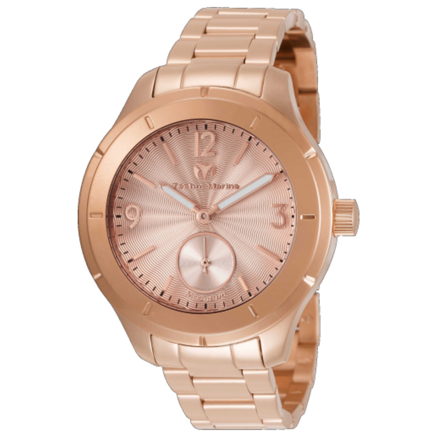 Front view of TechnoMarine Moonsun Men's Quartz Watch TM-117031