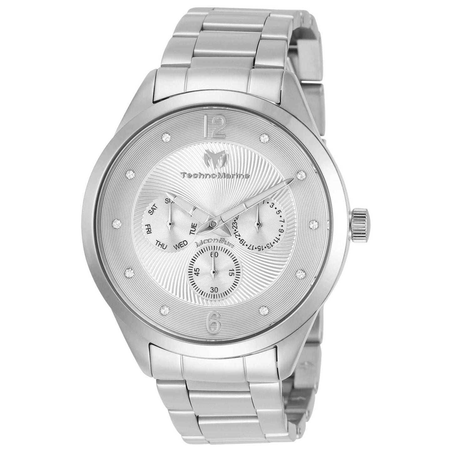 Front view of TechnoMarine MoonSun Men's Quartz Watch TM-117039