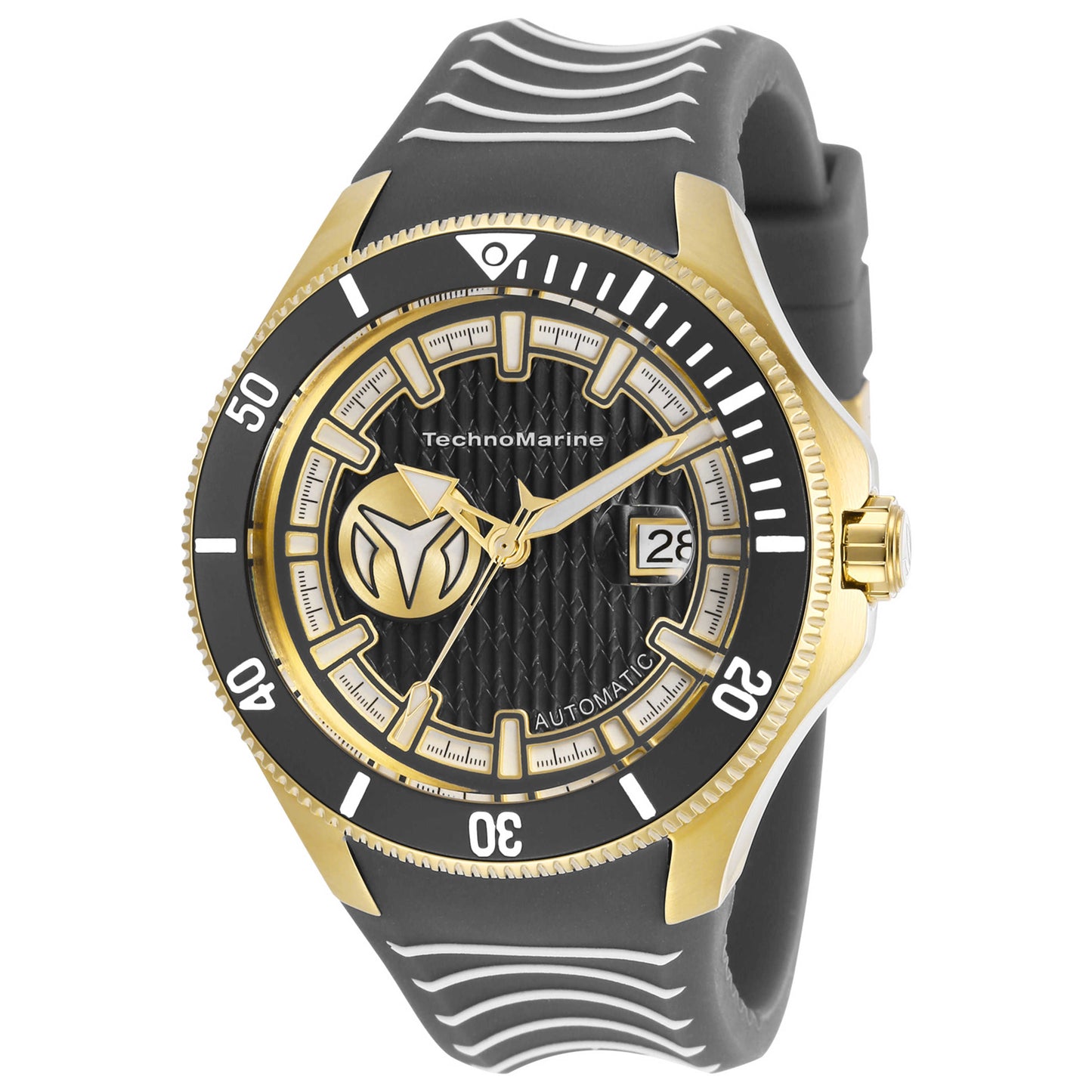 Front view of TechnoMarine Cruise Men's Automatic Watch TM-118014