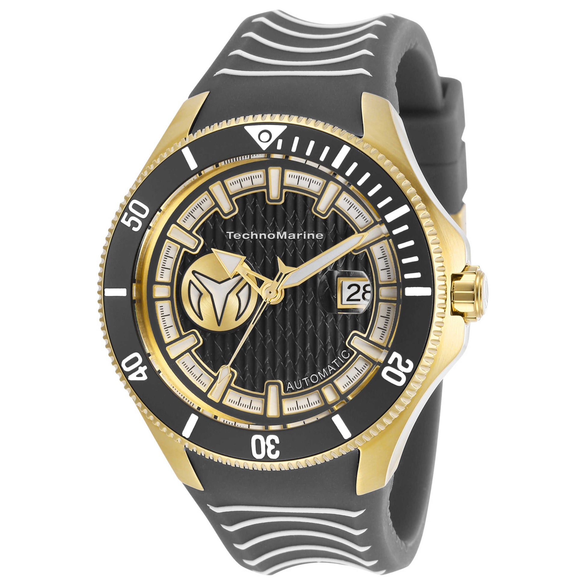 Front view of TechnoMarine Cruise Men's Automatic Watch TM-118014