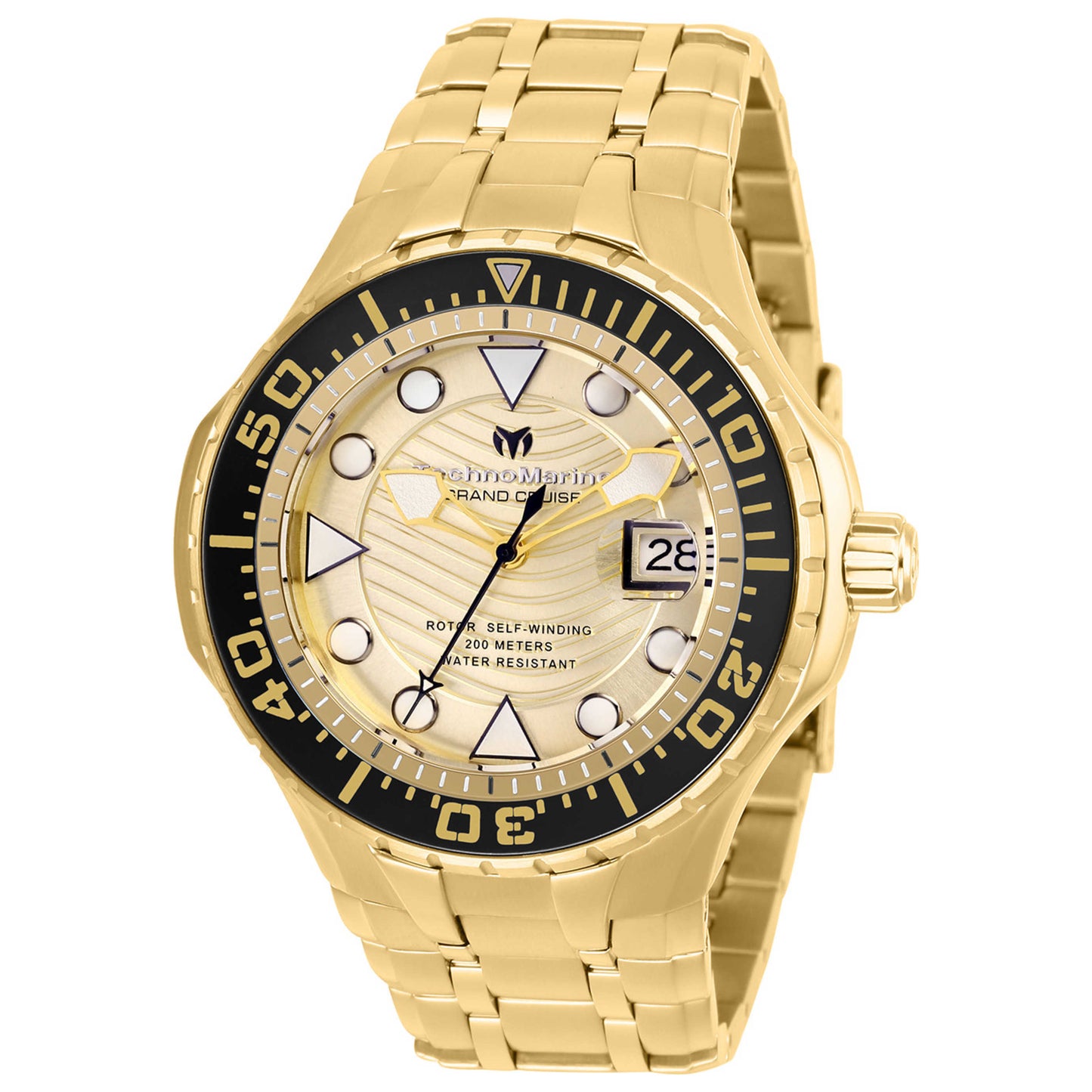 Front view of TechnoMarine Cruise Men's Automatic Watch TM-118076