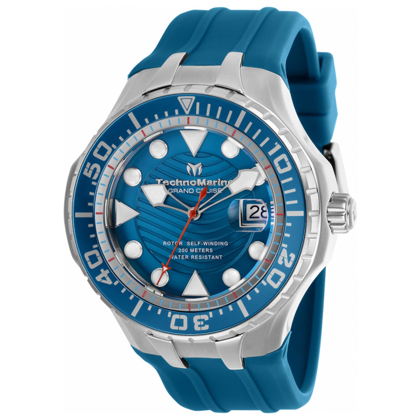 Front view of TechnoMarine Cruise Men's Automatic Watch TM-118079