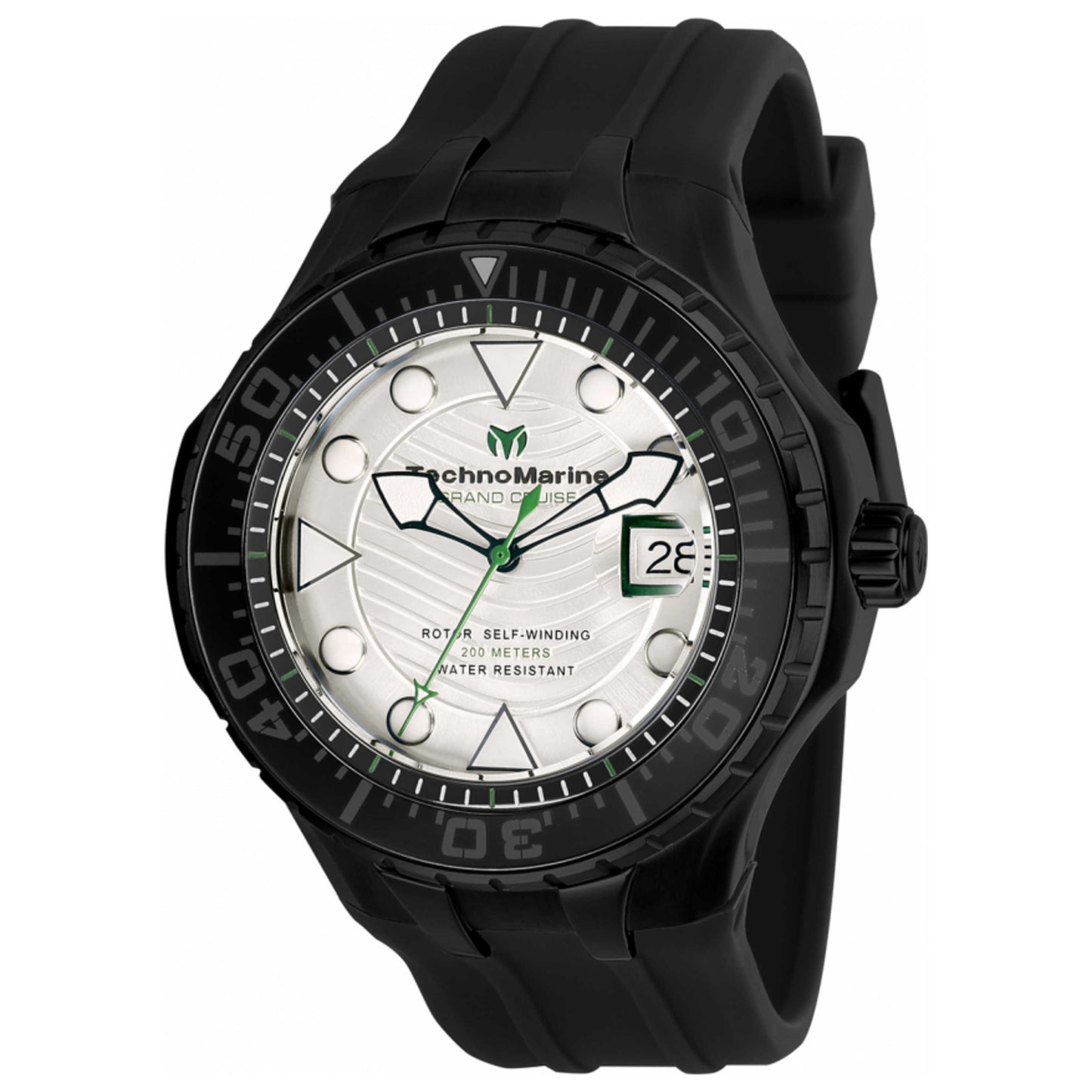 Front view of TechnoMarine Cruise Men's Automatic Watch TM-118085