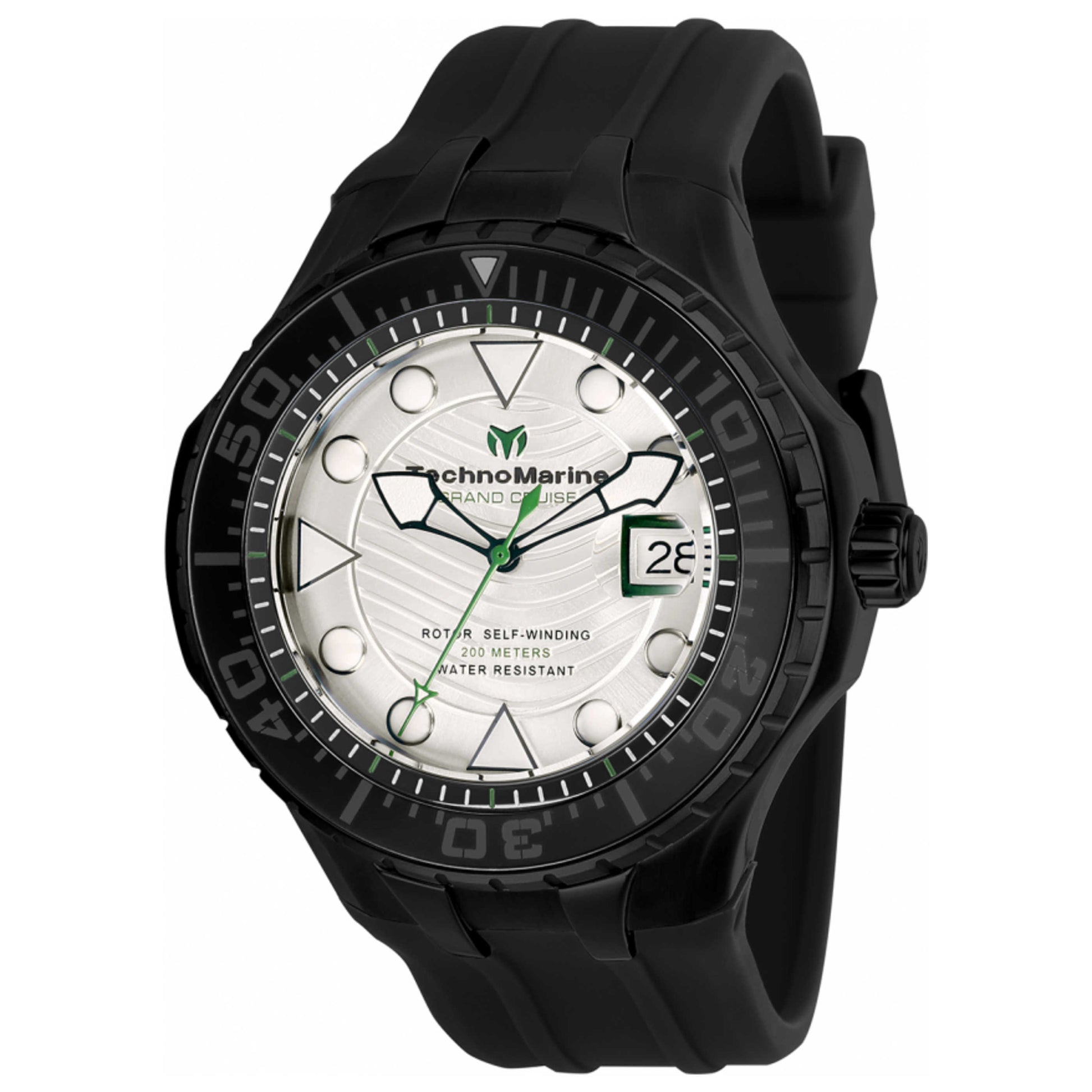 Front view of TechnoMarine Cruise Men's Automatic Watch TM-118085