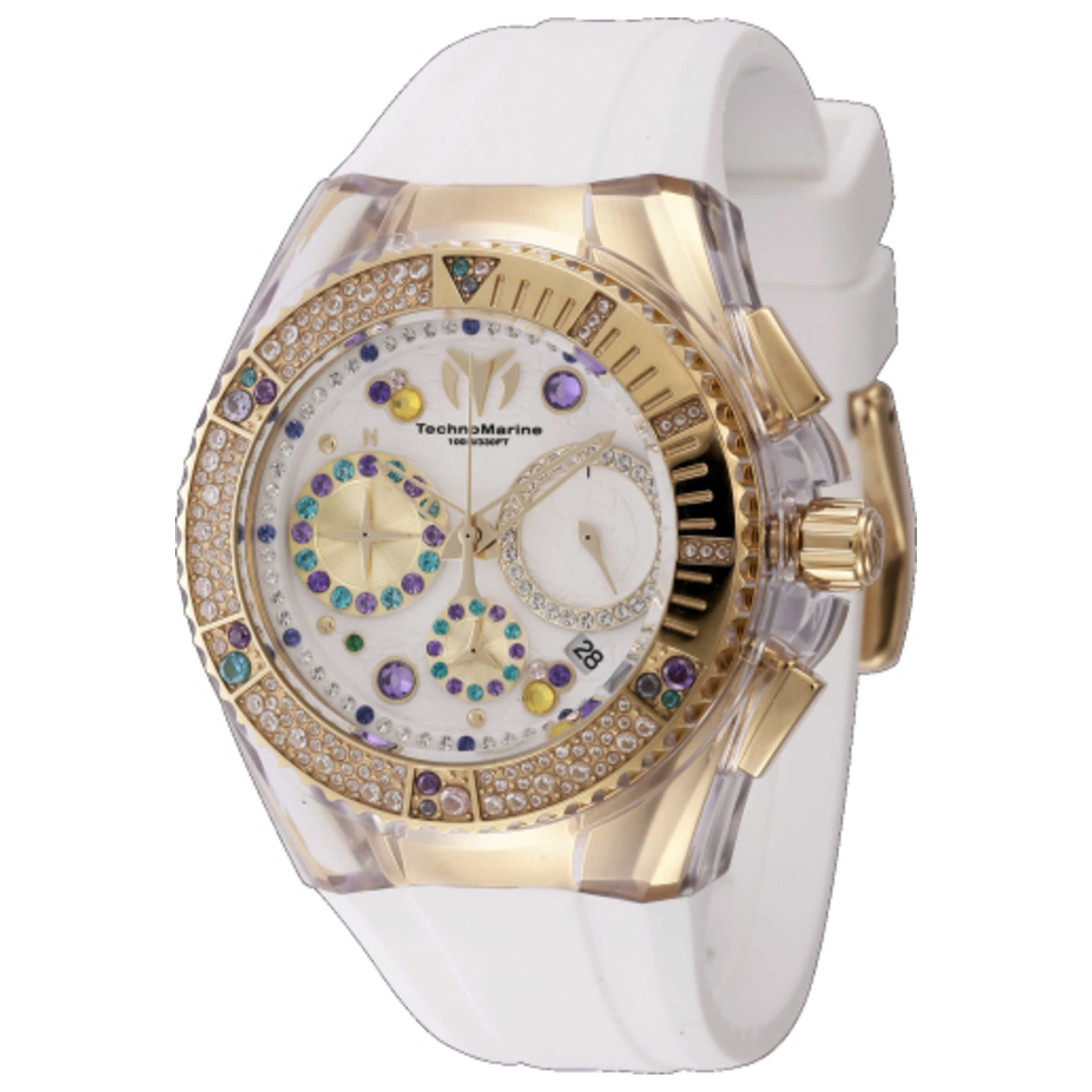 Front view of TechnoMarine Cruise Women's Quartz Watch TM-121004