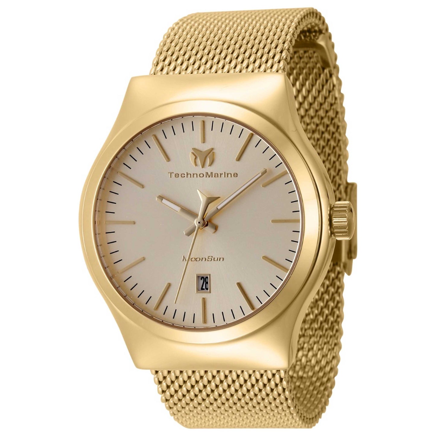 Front view of TechnoMarine MoonSun Women's Quartz Watch TM-121242