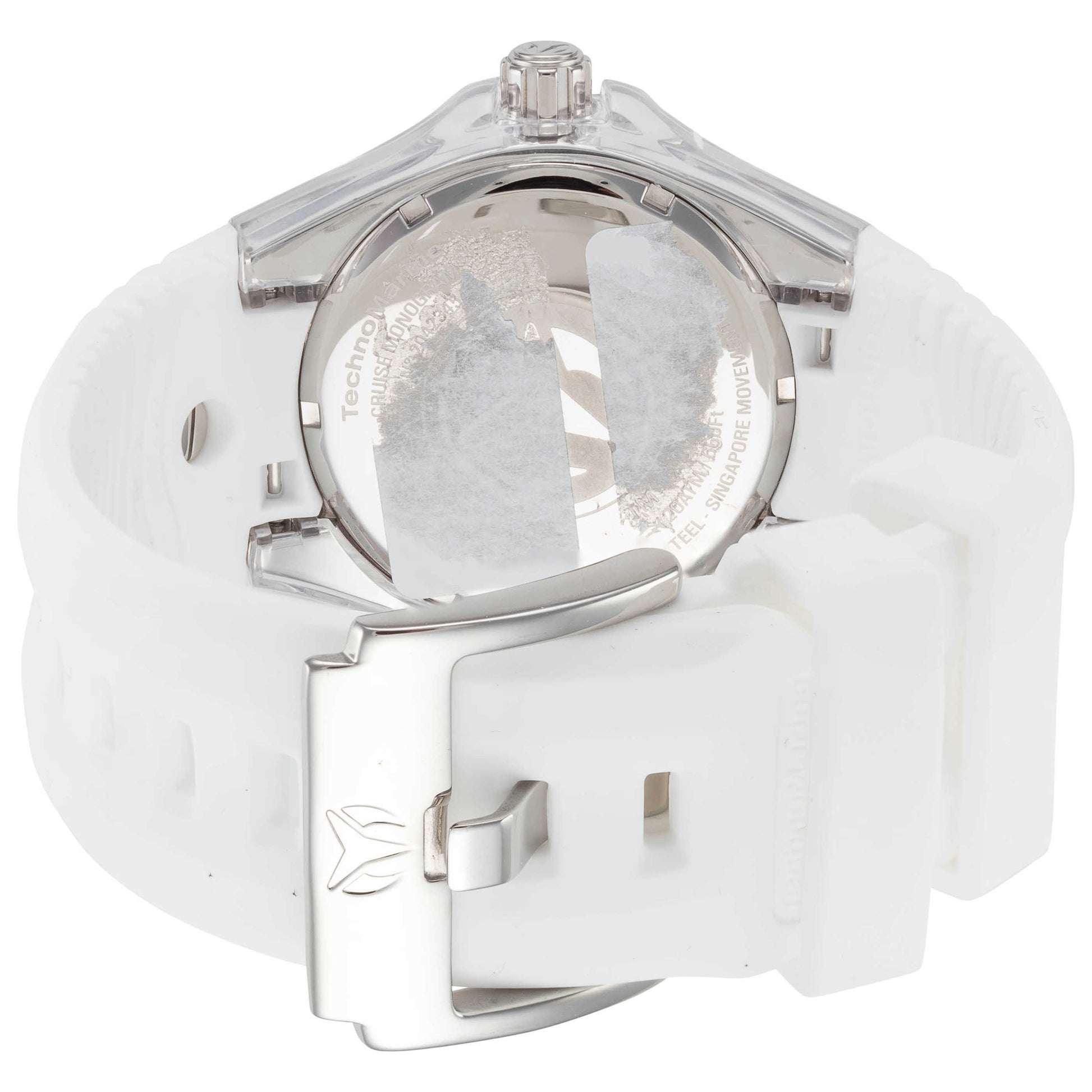 Back view of TechnoMarine Cruise Monogram Men's Quartz Watch TM-122008