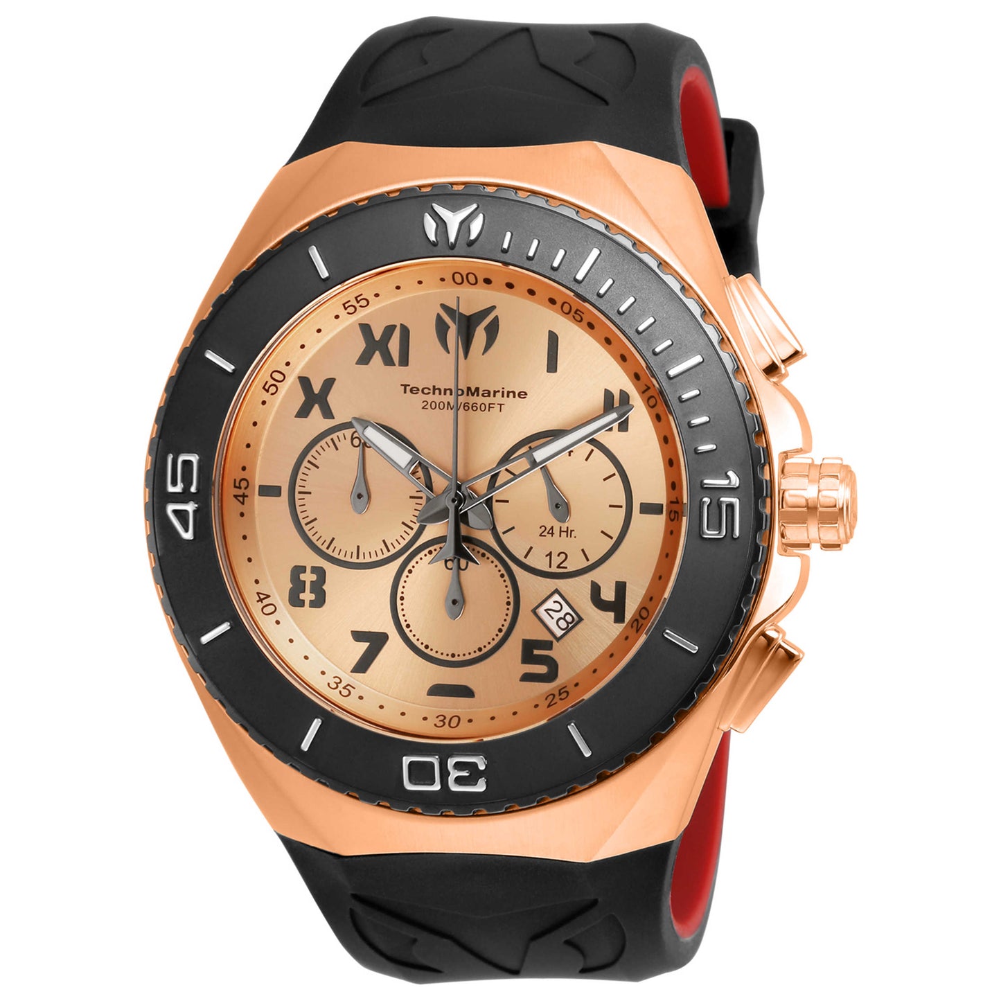 Front view of TechnoMarine Manta Men's Quartz Watch TM-215065