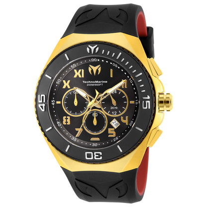 Front view of TechnoMarine Manta Men's Quartz Watch TM-215066