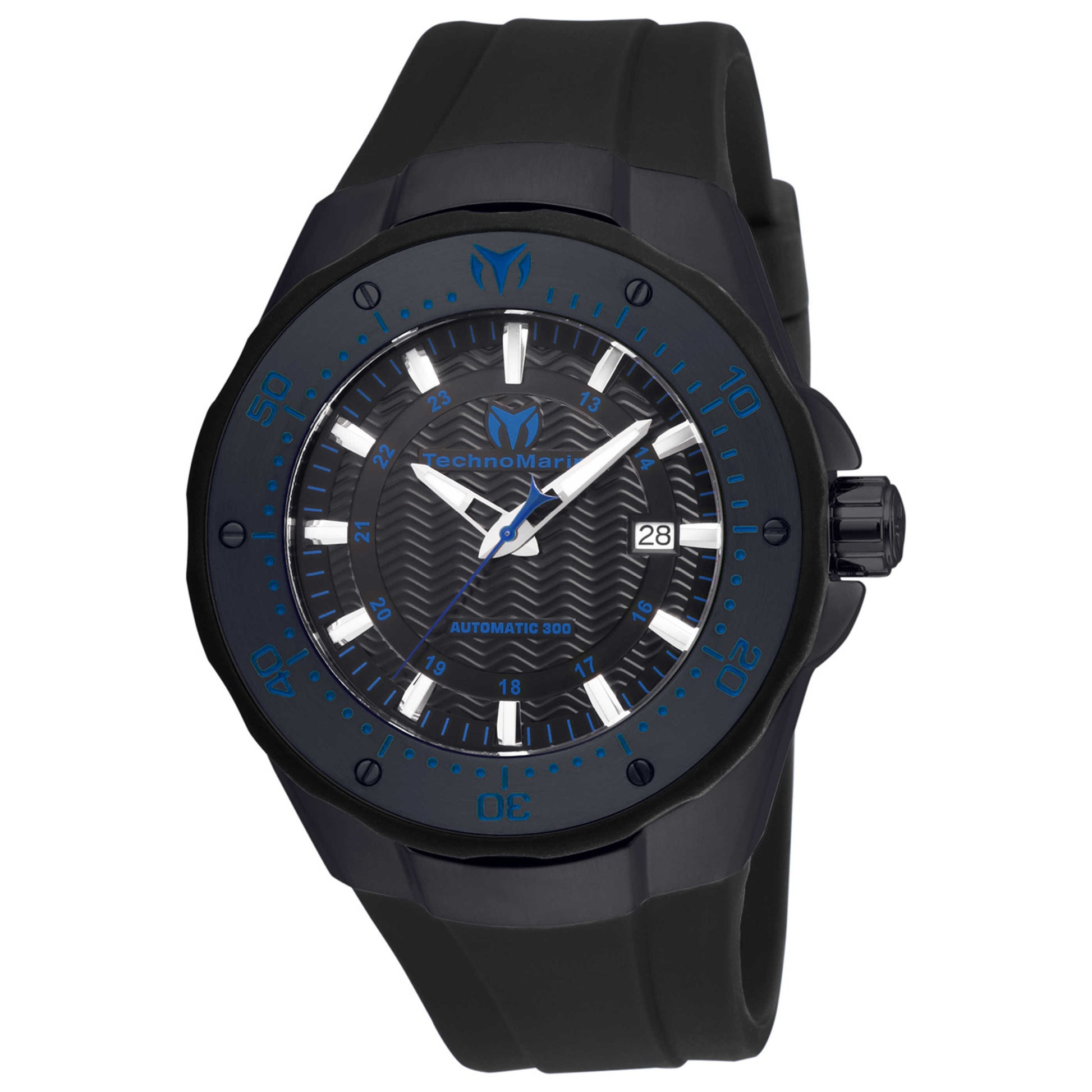 Front view of TechnoMarine Manta Men's Automatic Watch TM-215089