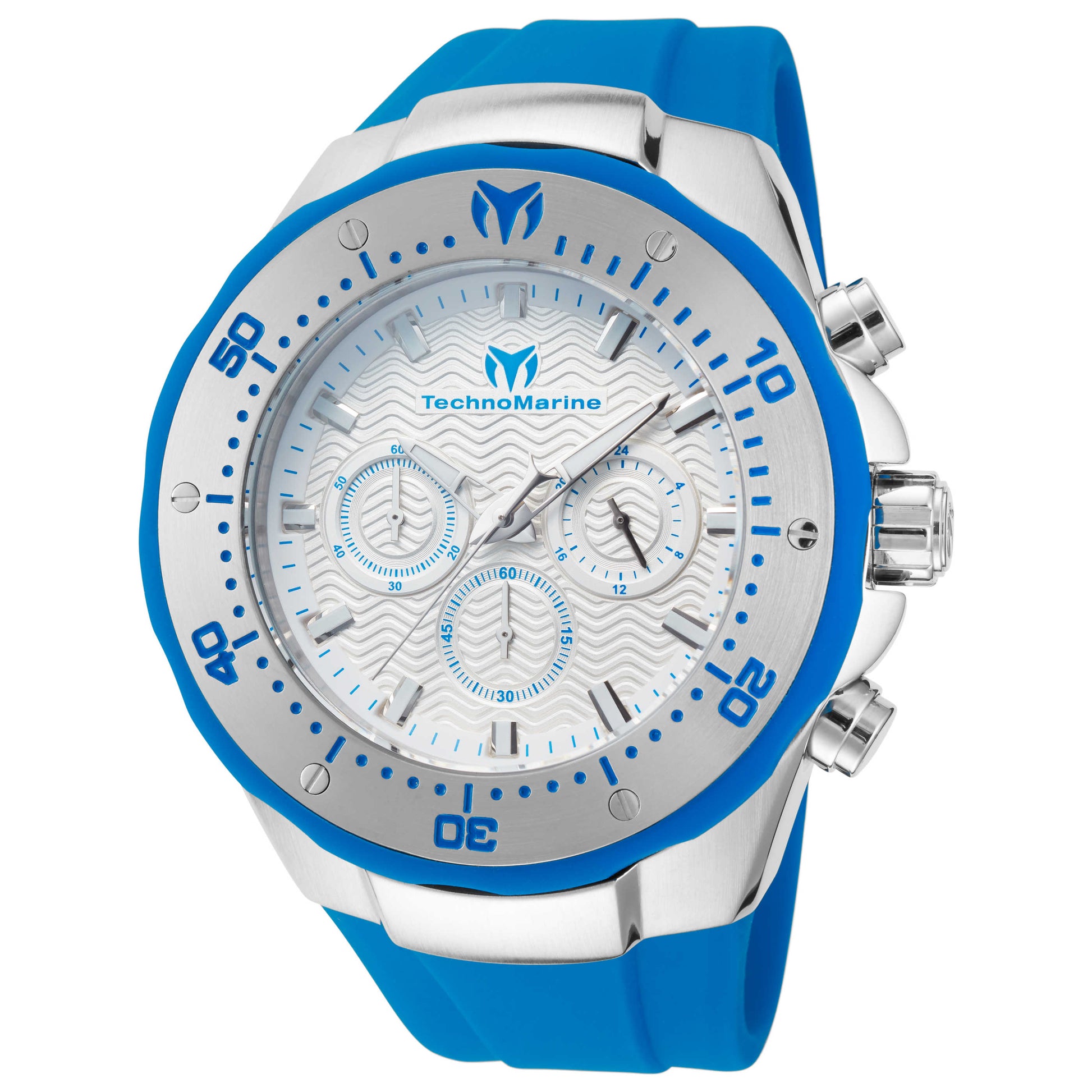 Front view of TechnoMarine Sea Manta Men's Quartz Watch TM-218000