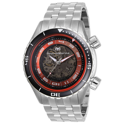 Front view of TechnoMarine Manta Men's Automatic Watch TM-218010