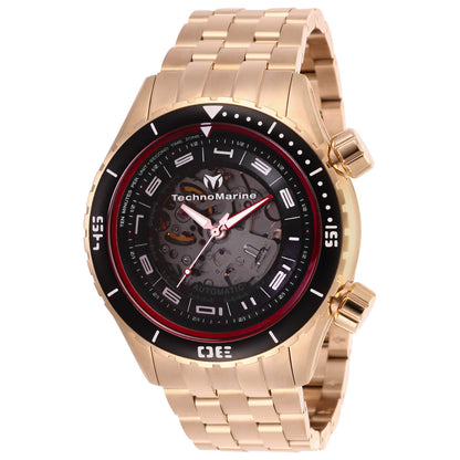 Front view of TechnoMarine Manta Men's Automatic Watch TM-218013