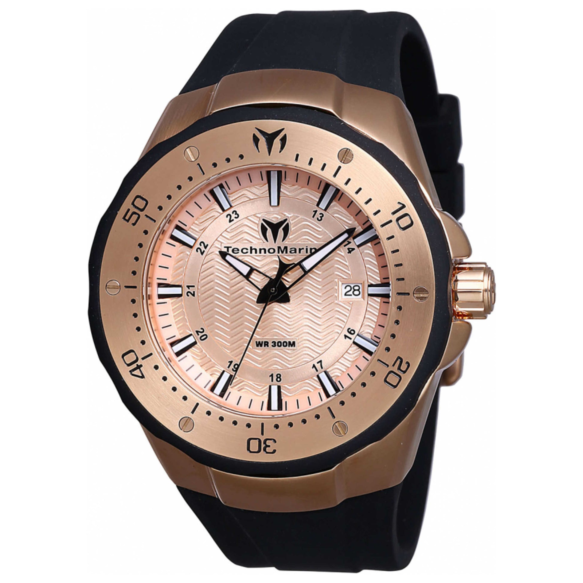 Front view of TechnoMarine Manta Men's Quartz Watch TM-218020