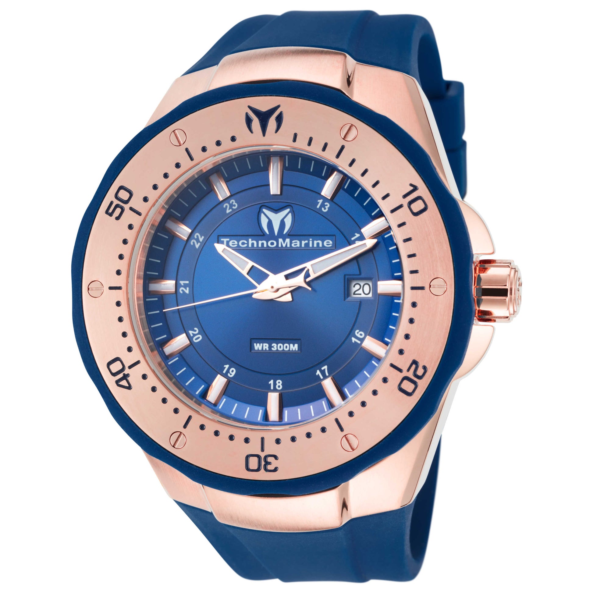 Front view of TechnoMarine Manta Men's Quartz Watch TM-218021