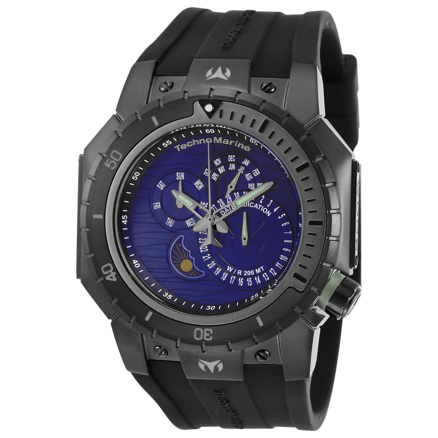 Front view of TechnoMarine Manta Men's Quartz Watch TM-218028